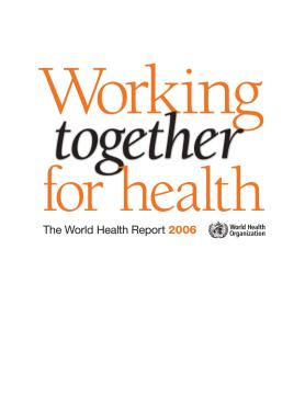 World health Report_2006