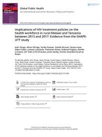 Community-Based Wildlife Management In Tanzania- The Policy Environment