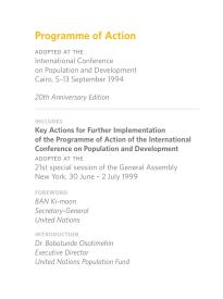 ICPD Programme of Action 2014