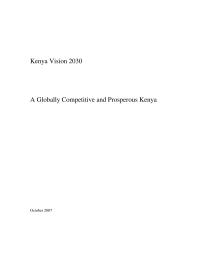 Kenya Vision 2030