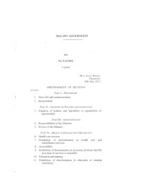 Malawi Disability Act 2012