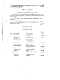 Malawi Forest rules 2003