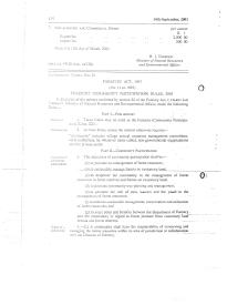 Malawi Forestry community participation rules 2001