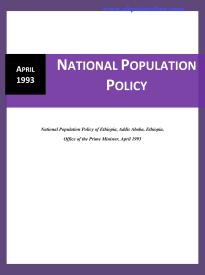 Population Policy (English)